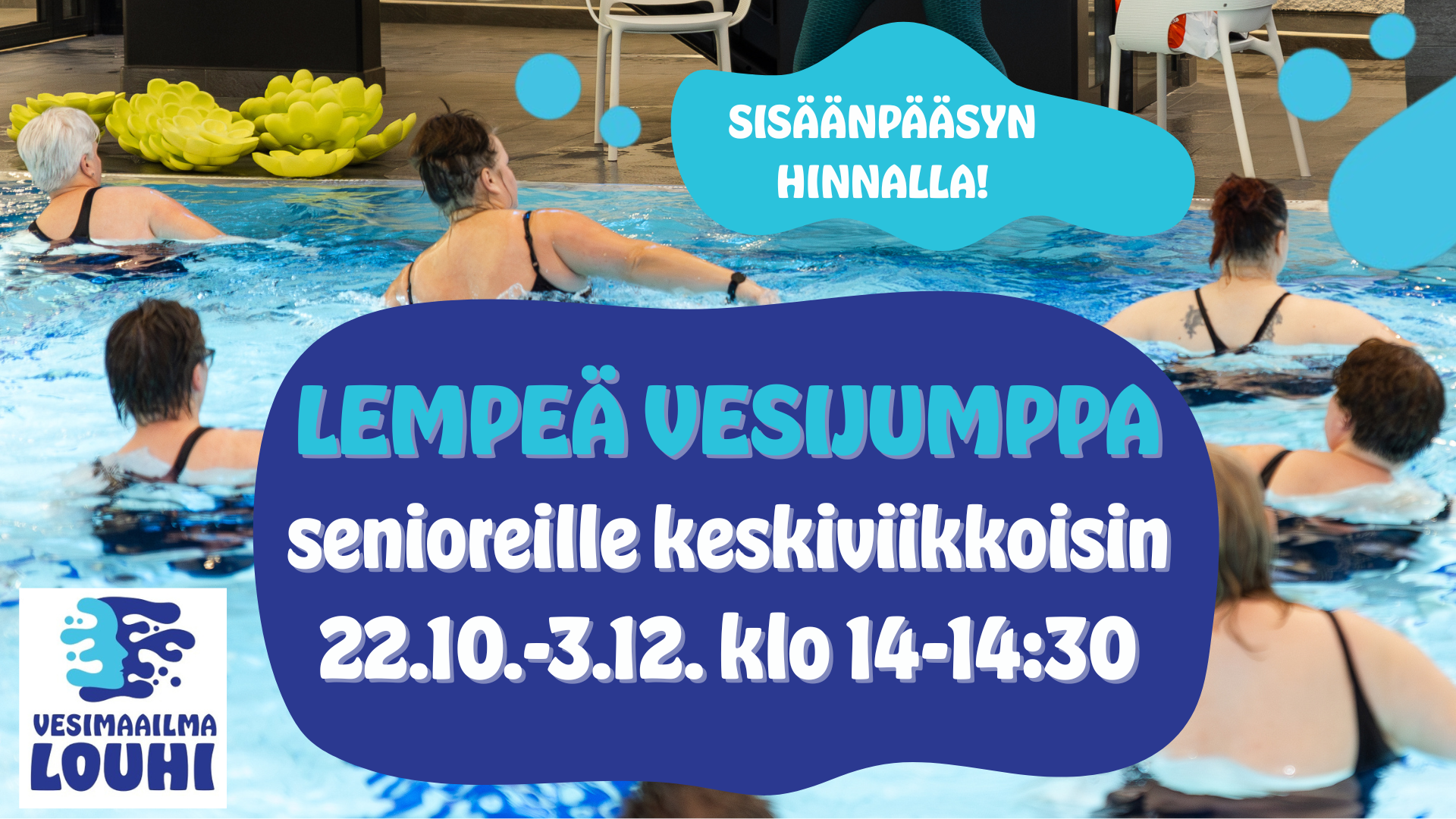 LEMPEÄ VESIJUMPPA senioreille